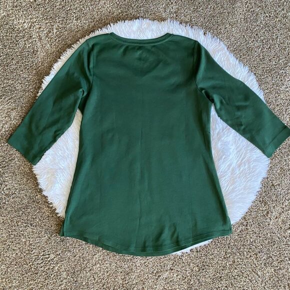 C. Wonder Top Green Womens Size Small - Picture 2 of 5